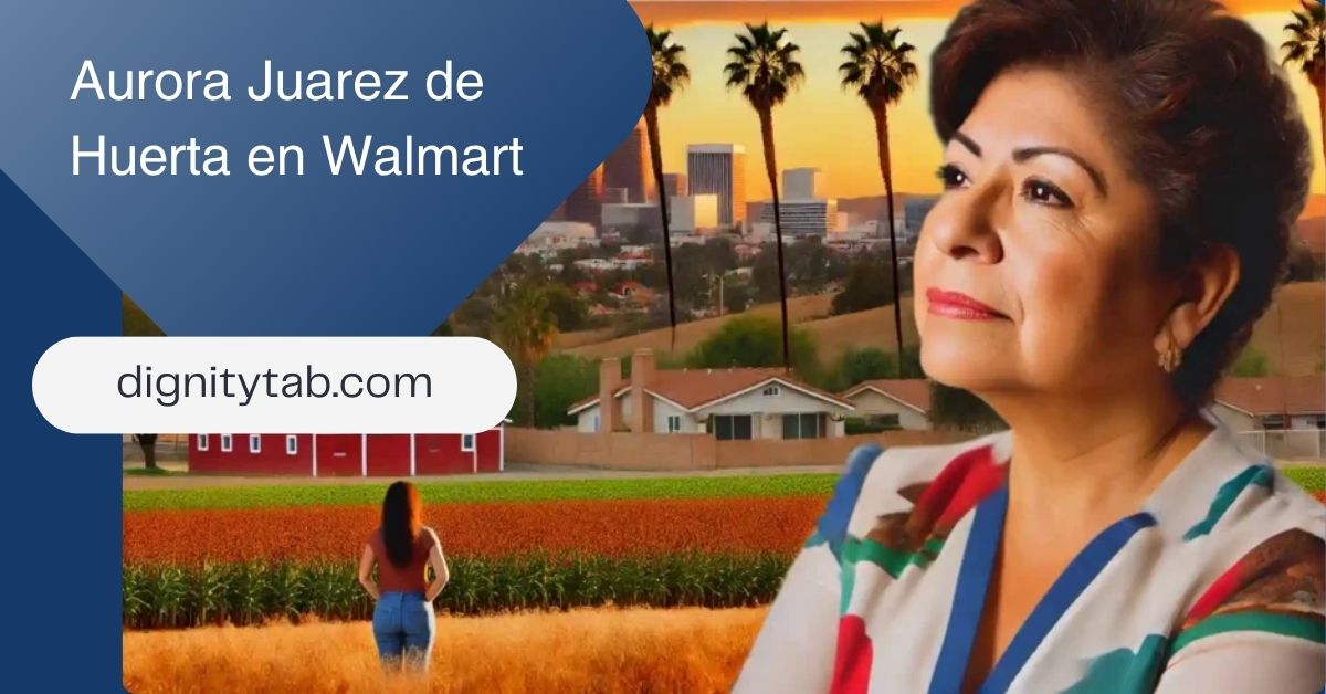 Aurora Juarez de Huerta en Walmart